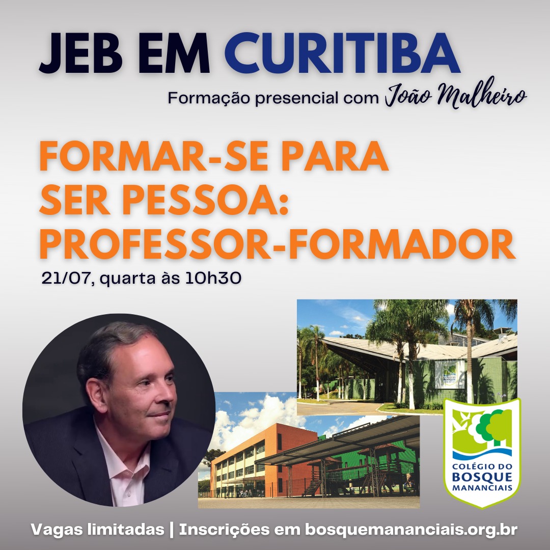 Formação com JEB Malheiro aberta ao público 