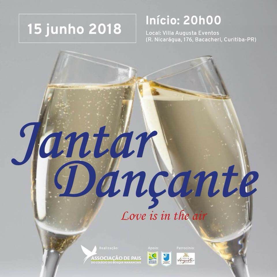 Jantar dançante - Loves is in the air