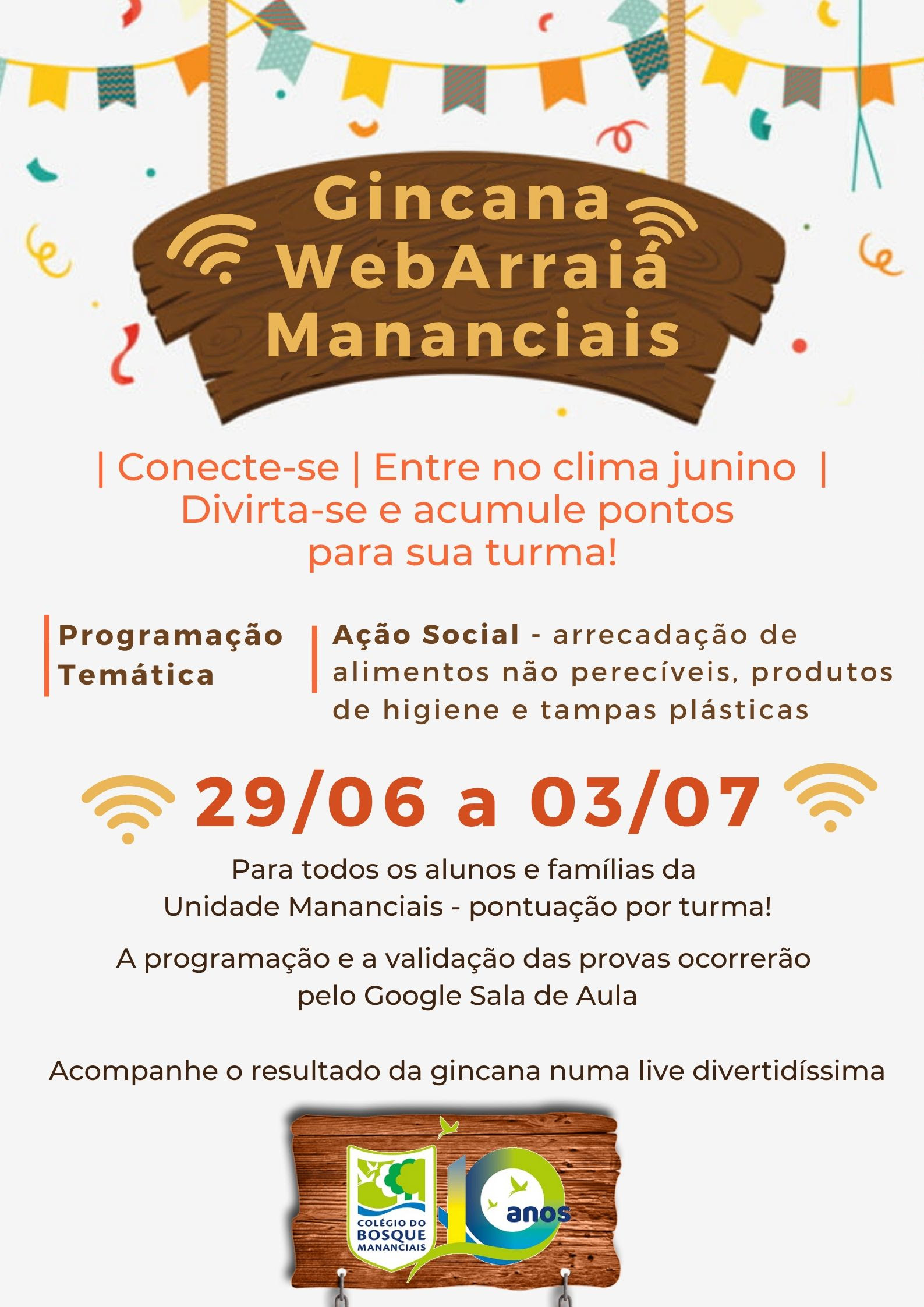 Web Arraiá Mananciais