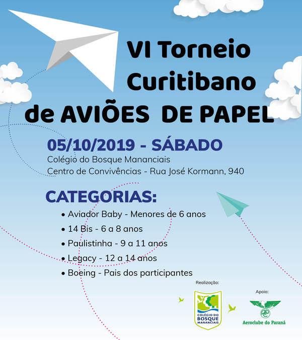 VI Torneio Curitibano de Aviões de Papel