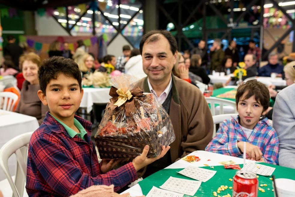 Festa Junina, um dos eventos promovidos pela AP do Colégio