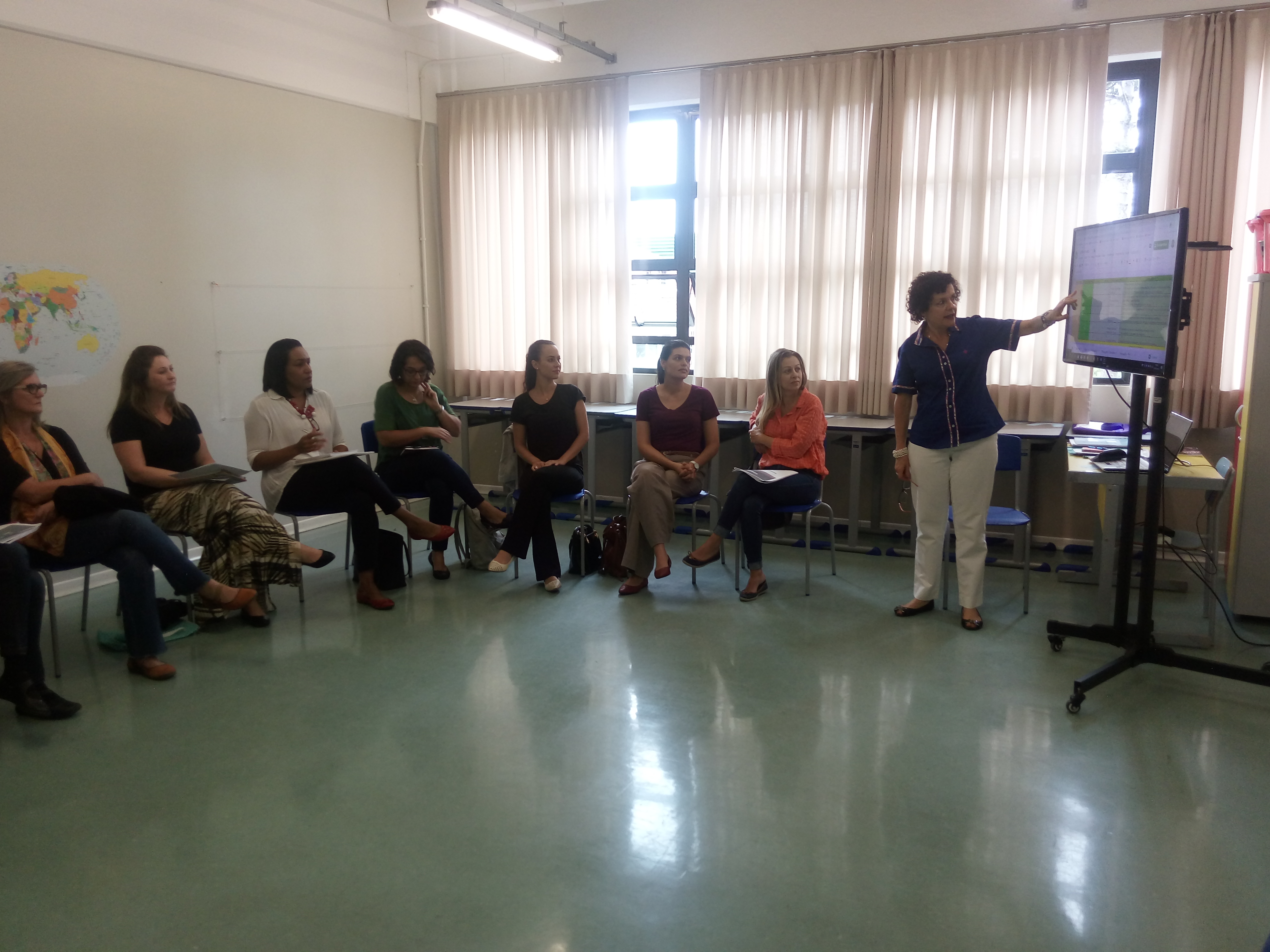 Unidades Bosque e Mananciais reuniram professores para preparar o início do ano letivo de 2020