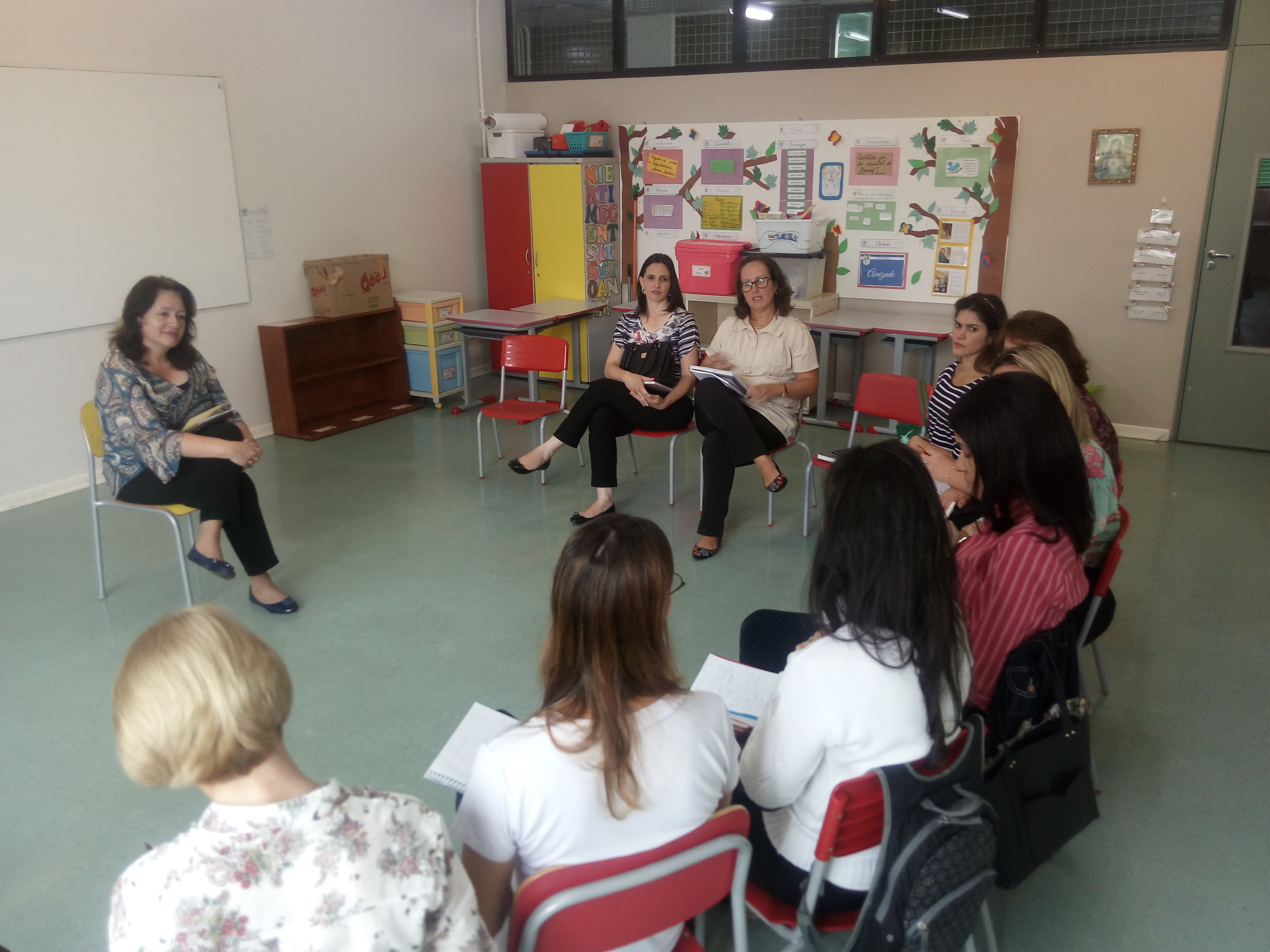 Unidades Bosque e Mananciais reuniram professores para preparar o início do ano letivo de 2020