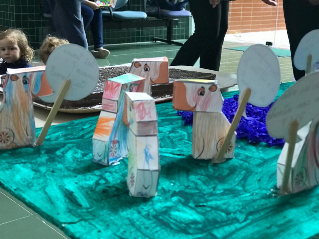 Do Infantil I ao Infantil V, muita festa depois de uma semana estudando os símbolos de Curitiba