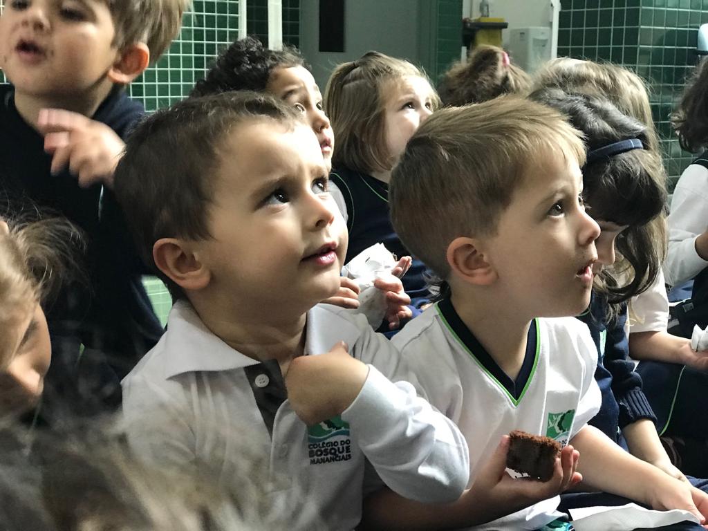 Do Infantil I ao Infantil V, muita festa depois de uma semana estudando os símbolos de Curitiba