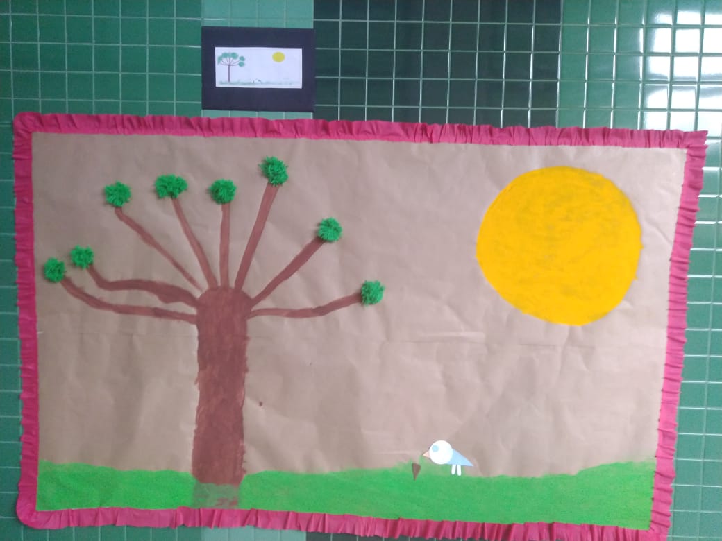 Do Infantil I ao Infantil V, muita festa depois de uma semana estudando os símbolos de Curitiba