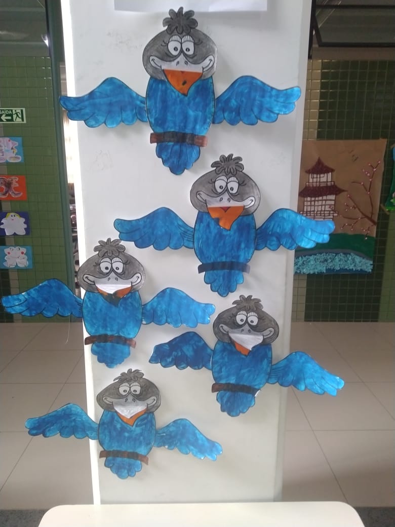 Do Infantil I ao Infantil V, muita festa depois de uma semana estudando os símbolos de Curitiba