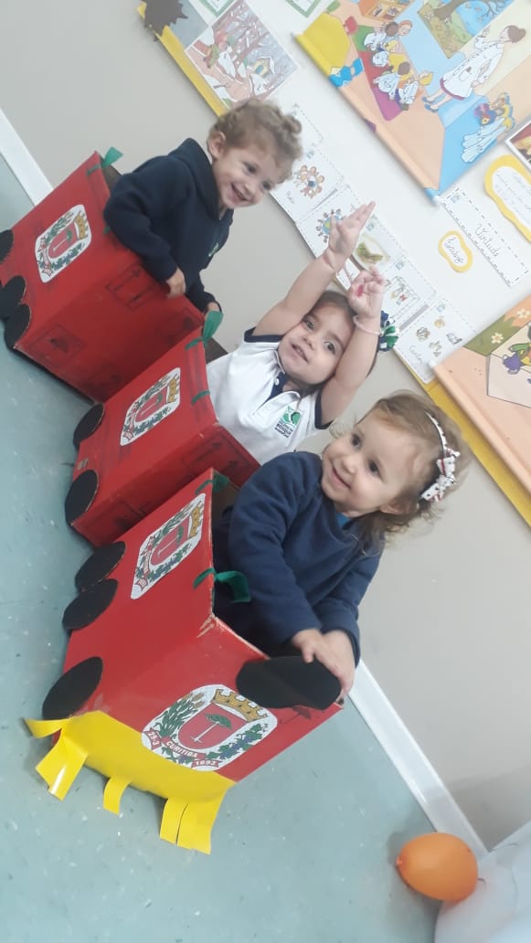 Do Infantil I ao Infantil V, muita festa depois de uma semana estudando os símbolos de Curitiba