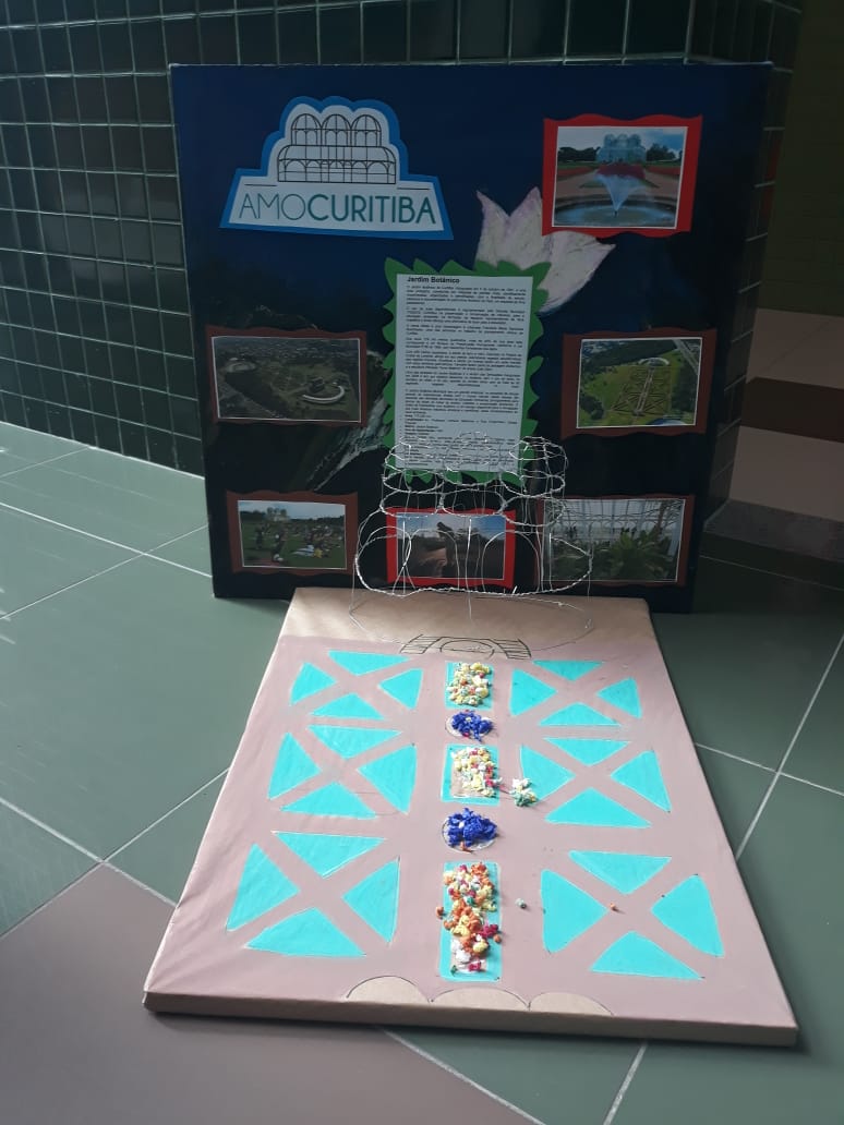 Do Infantil I ao Infantil V, muita festa depois de uma semana estudando os símbolos de Curitiba