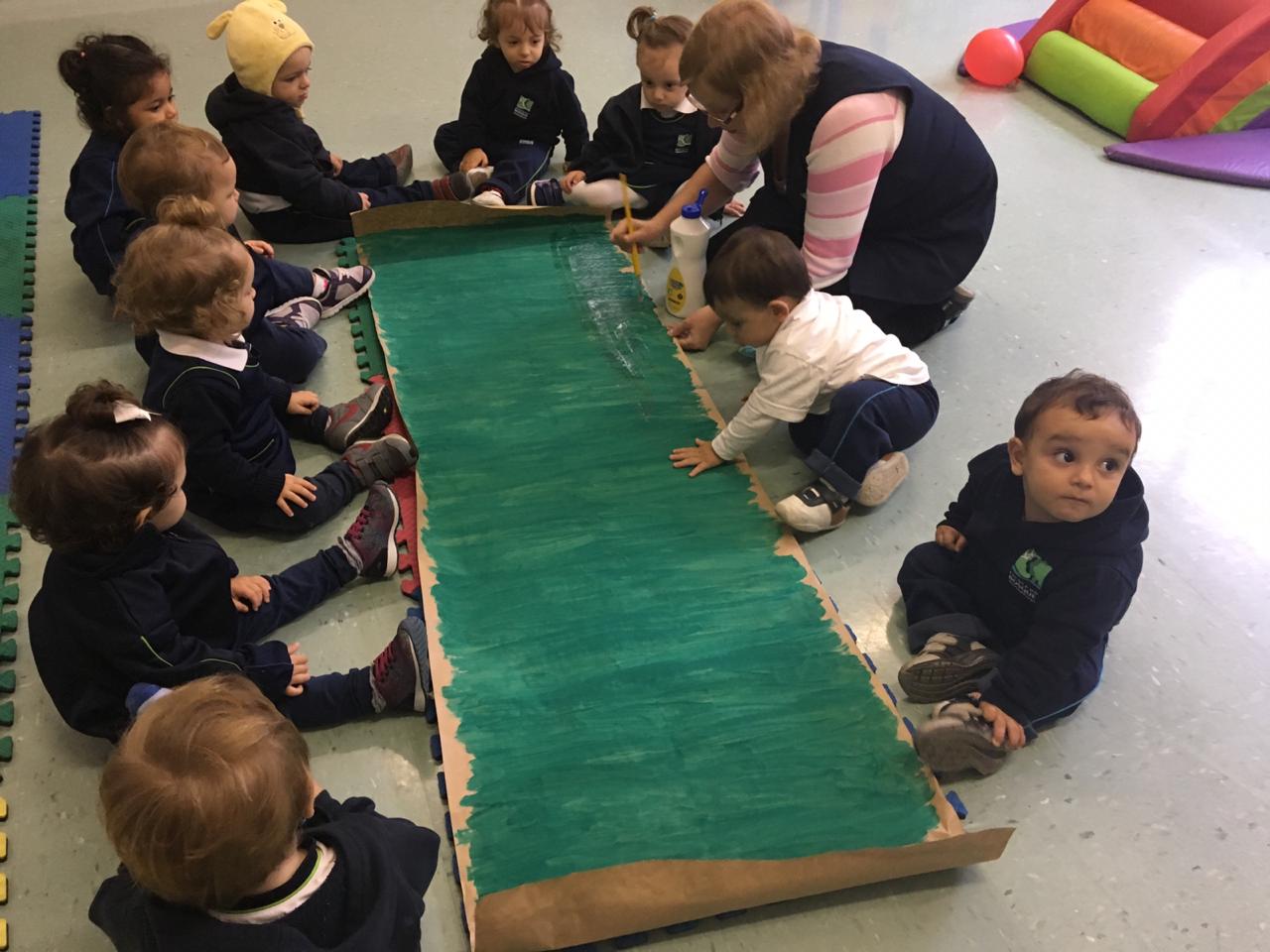 Do Infantil I ao Infantil V, muita festa depois de uma semana estudando os símbolos de Curitiba