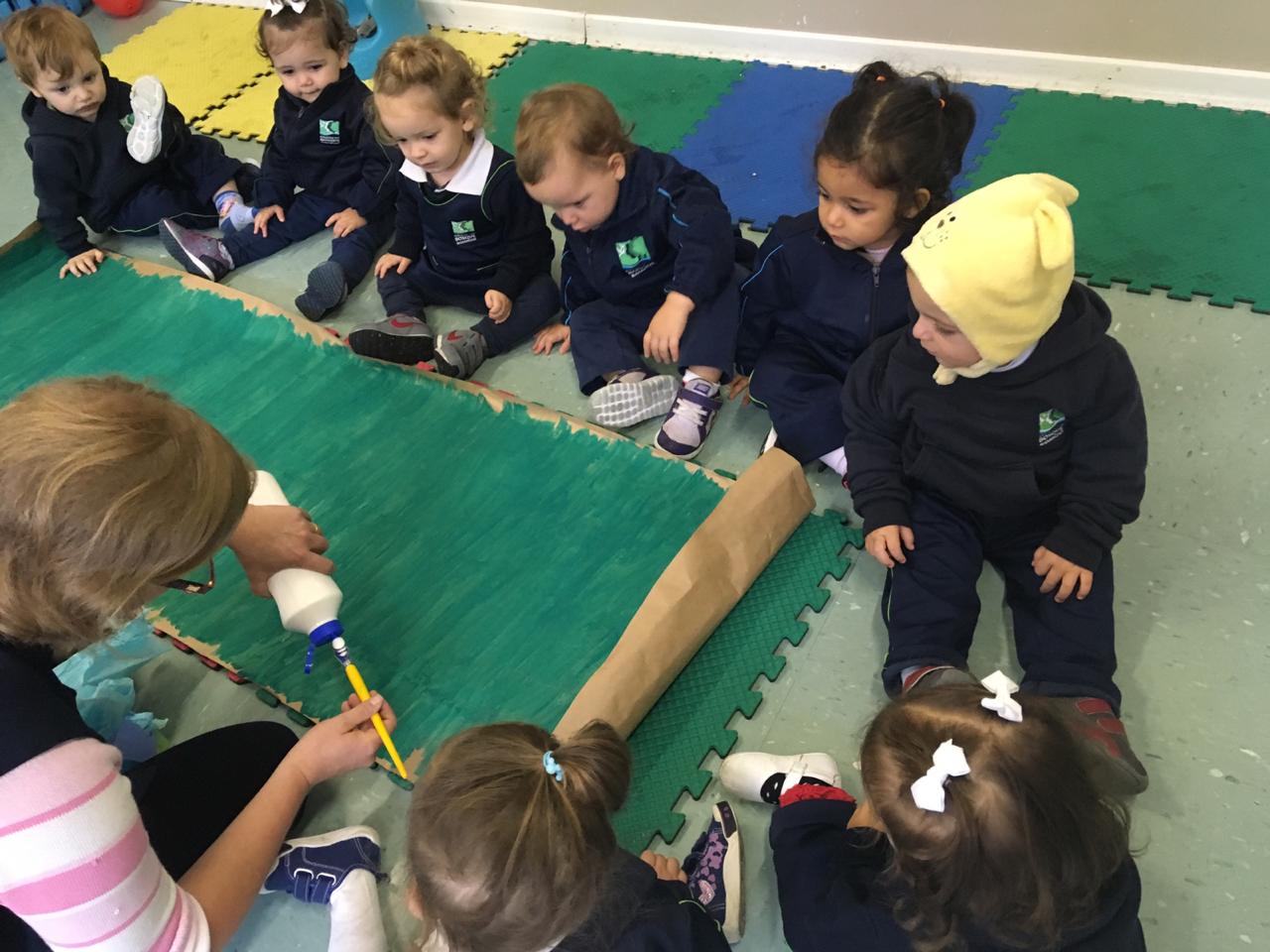 Do Infantil I ao Infantil V, muita festa depois de uma semana estudando os símbolos de Curitiba