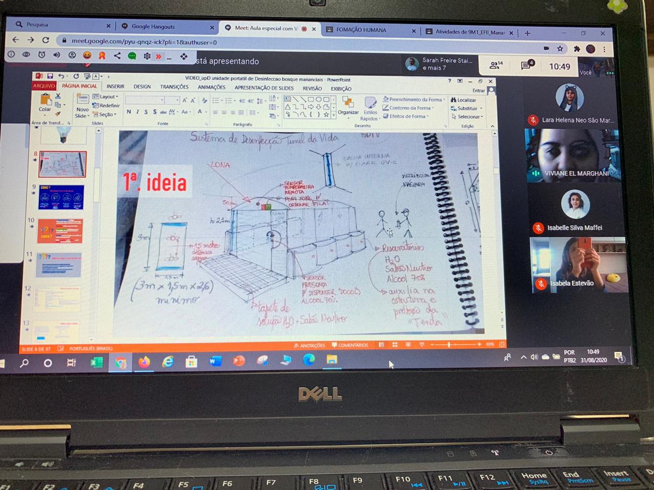 Engenheira aeronáutica apresentou produto 100% brasileiro desenvolvido para combater a doença