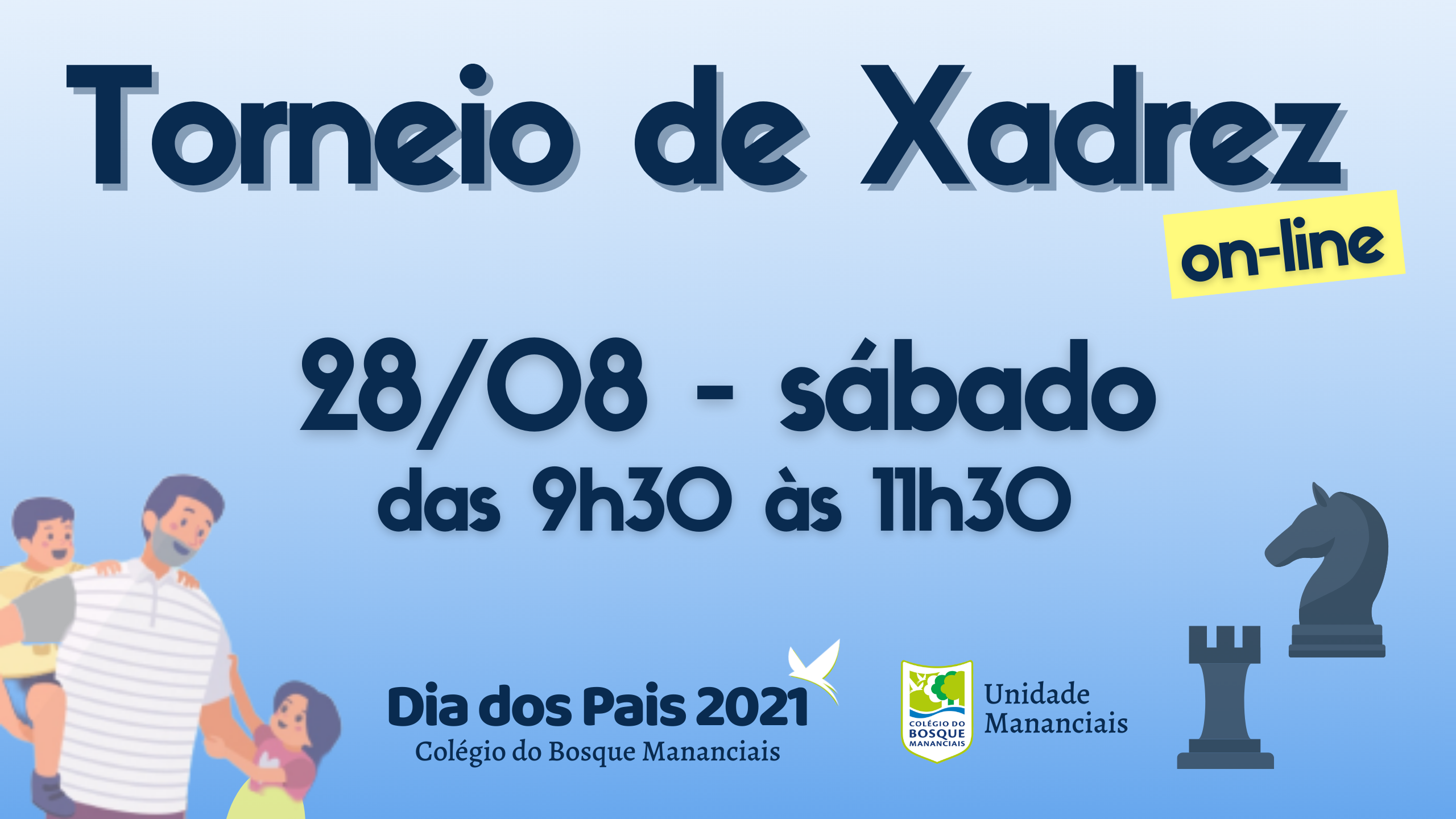 Torneio de Xadrez on-line - Eventos - Colégio do Bosque Mananciais