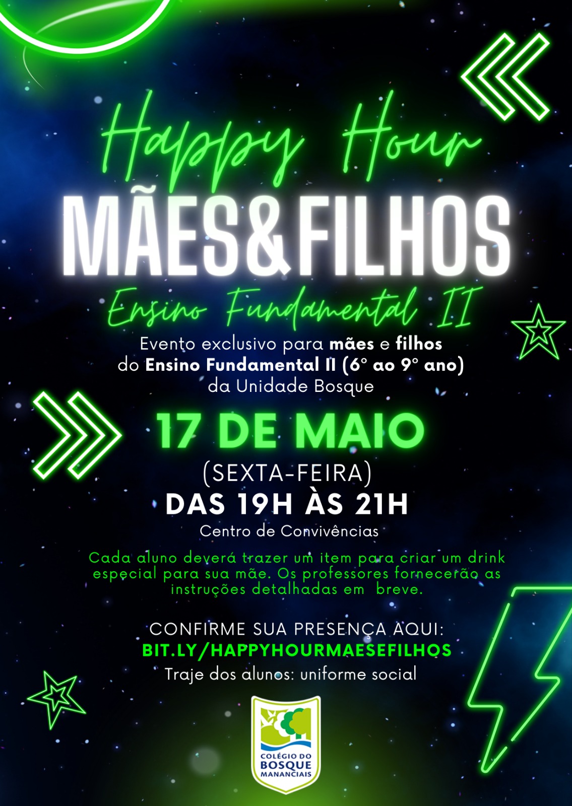 Happy Hour Mães e Filhos