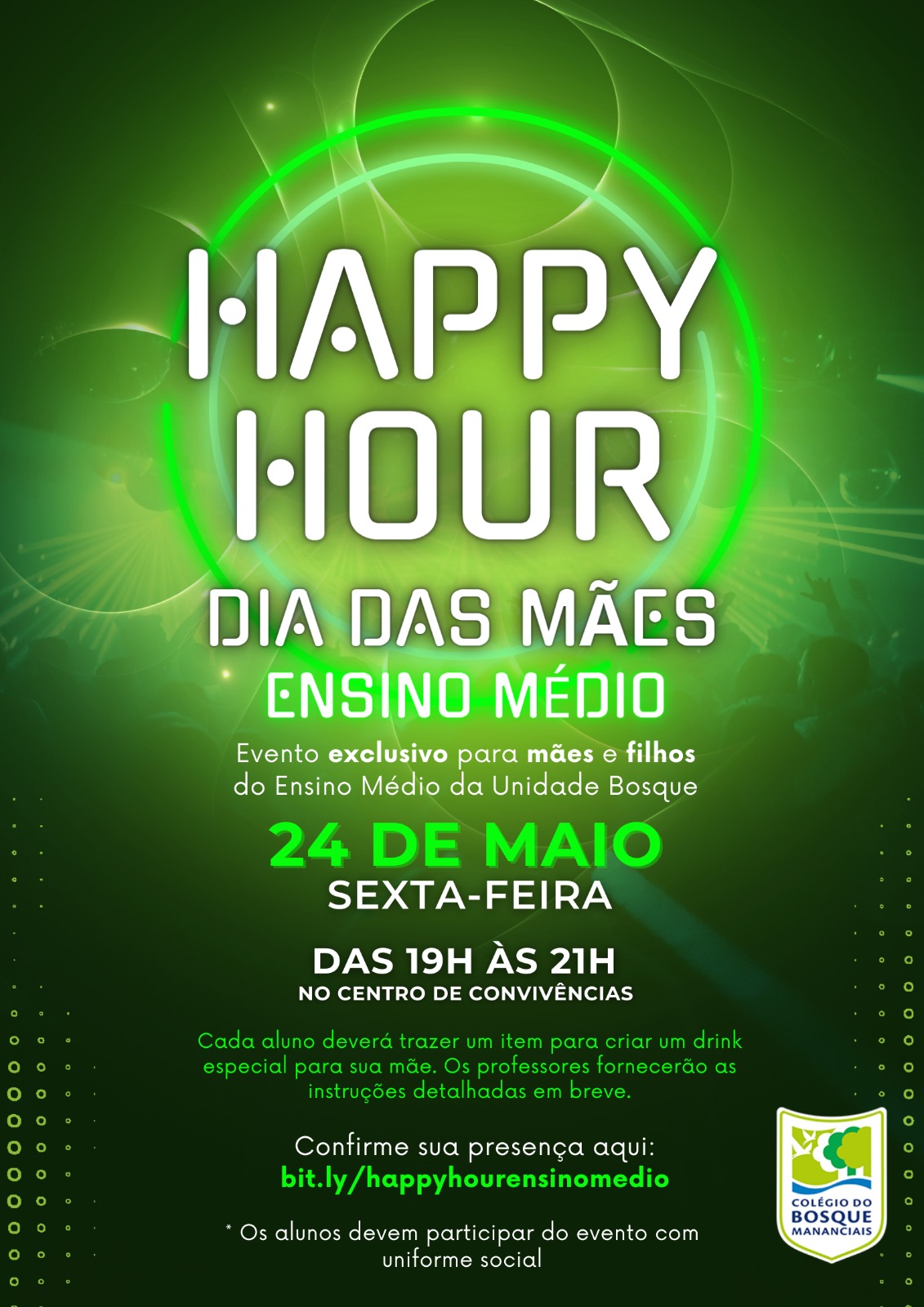 Happy Hour Dia das Mães