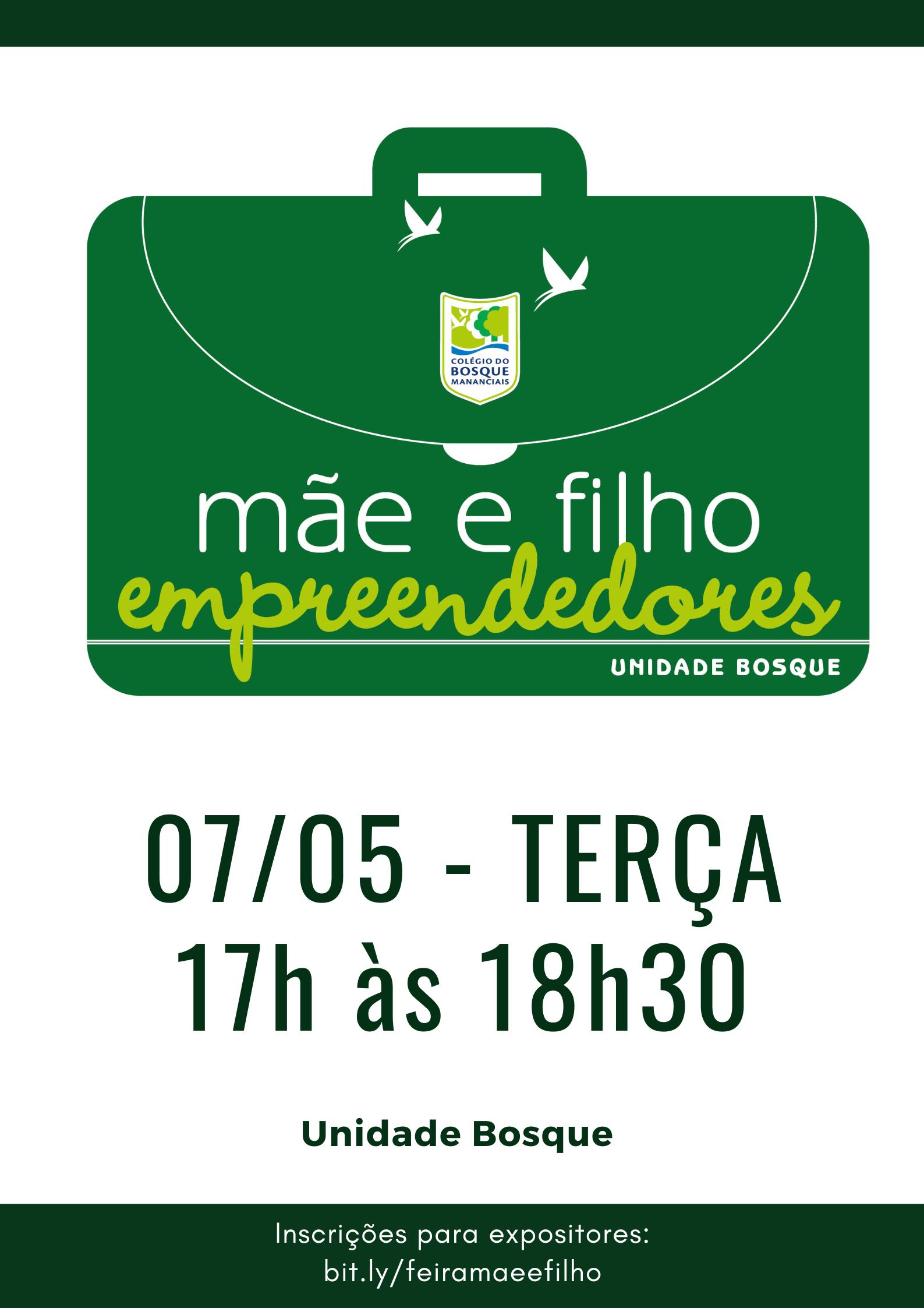 FEIRA MÃE E FILHO EMPREENDEDORES